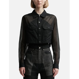 CROPPED OUTERSHIRT