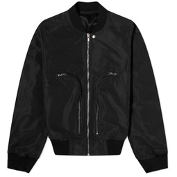 Rick Owens Bauhaus Technical Flight Jacket Black