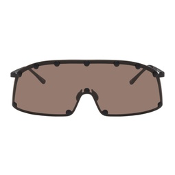 Black Shielding Sunglasses 231232M134001
