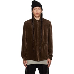 Brown Fogpocket Shirt 232232M192013