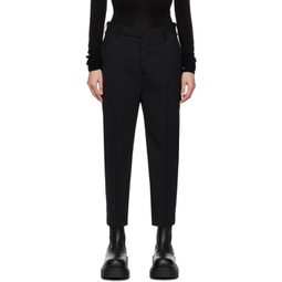 Black Astaire Trousers 232232F087007