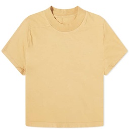 Rick Owens DRKSHDW Cropped Level T-Shirt Mustard