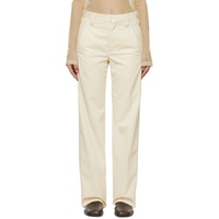 Off-White Creased Trousers 241661F087000