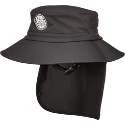 Rip Curl Surf Series Bucket Hat - Black - Unisex - Throw it on and Enjoy The Sunshine - Polyester - Detachable Neck
