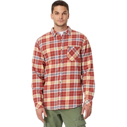 Mens Rip Curl Checked In Flannel Shirt