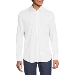 Solid Button Down Shirt