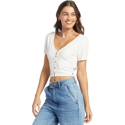 Womens Roxy Born with It Cropped Top