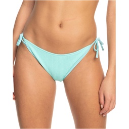 Womens Roxy Aruba Tie Side Moderate Bikini Bottoms