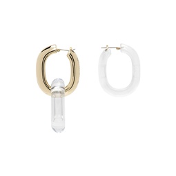 Gold Big Chain Earrings 241445F022000
