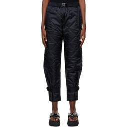 Black Insulated Trousers 222445F087013