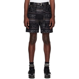 Black Eric Haze Edition Shorts 231445M193016