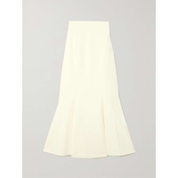 SAFIYAA Sol pleated stretch-crepe midi skirt