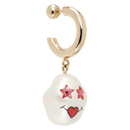 Gold Star Cotton Candy Single Earring 231413F022015