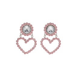 Pink Love Me Clip On Earrings 222413F009007