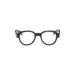 Tortoiseshell SL 546 Glasses 241418M133006