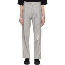 Gray Patch Trousers 222597F087002