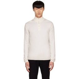 White Cecil Sweater 221097M202001