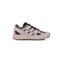 Taupe   Gray X Mission 4 Suede Sneakers 231837F128019