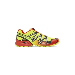 Yellow   Red Speedcross 3 Sneakers 241837M237047