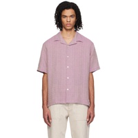 Purple Saemerson Shirt 241021M192028