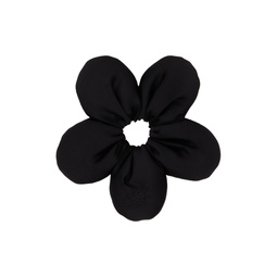Black Flower Power 2 0 Hair Tie 241677F018006