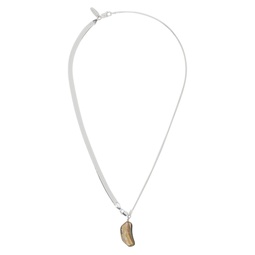 SSENSE Exclusive Silver High On Hope Alta Necklace 222459F023017