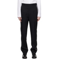 Black Creased Trousers 231968M191006