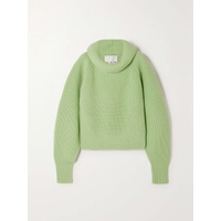 SASUPHI + NET SUSTAIN ribbed wool and cashmere-blend turtleneck sweater