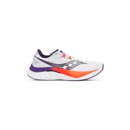 White   Orange Endorphin Speed 4 Sneakers 241921M237013