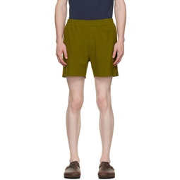 Green Madero Boxer Shorts 221902M193001