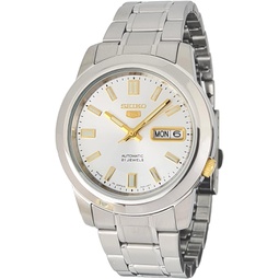 SEIKO Series 5 Automatic Date-Day Silver Dial Mens Watch SNKK09J1