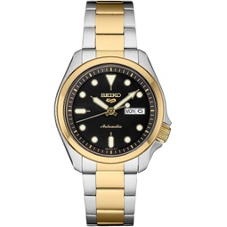 SEIKO SRPE60 5 Sports Mens Watch Silver-Tone, Gold-Tone 44.6mm Stainless Steel