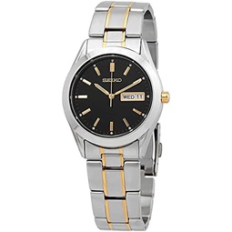 SEIKO Watch for Men - Essentials - with Day/Date Calendar, Stainless Steel Case/Bracelet, and 100m Water-Resistant