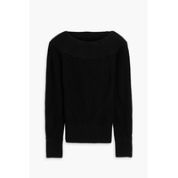 Angelina off-the-shoulder cotton sweater