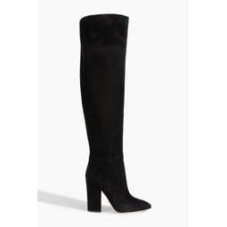 Scarlett 105 suede over-the-knee boots