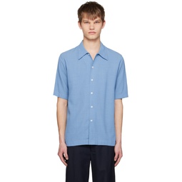Blue Suneham Shirt 231491M192037