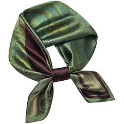 SHIROUYU 100% Pure Mulberry Silk Scarf 27x27(in) Square Scarf Head Scarf Neck scarf Headscarf for Women with Gift Packed