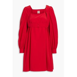 Ruby layered taffeta mini dress