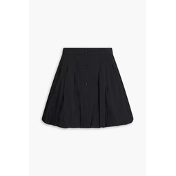 Smyth cotton-blend mini skirt