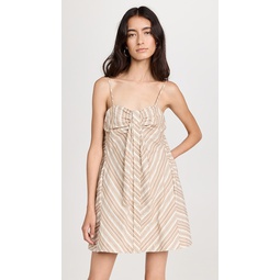 Kendall Twisted Button Front Dress