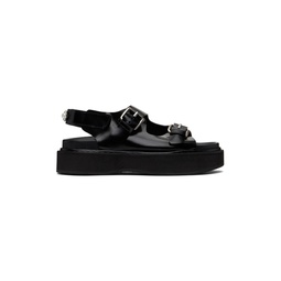 Black Pearl Daisy Platform Sandals 241405M234000