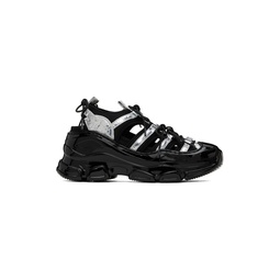 Silver   Black Classic Tracker Trainer Sneakers 241405F128001
