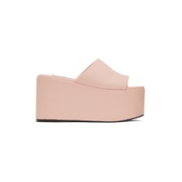 Pink Tommy Edition Platform Sandals 222708M231005