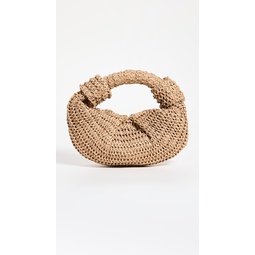 Raffia Lopsy Bag