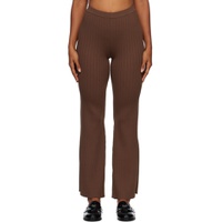 Brown Sylvie Lounge Pants 231746F086002
