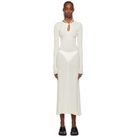 White Emmeline Maxi Dress 231746F055000