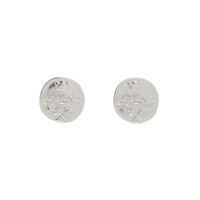 Silver Monetiforme Edition Moneti Earrings 232149M144000