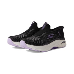 Womens SKECHERS Max Cushioning Arch Fit Fluidity Hands Free Slip-Ins