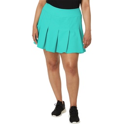 Womens SKECHERS Pickleball Uno Rib Pleated Skort