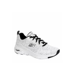 Skechers Womens Arch Fit Glee For All Running Shoe - White